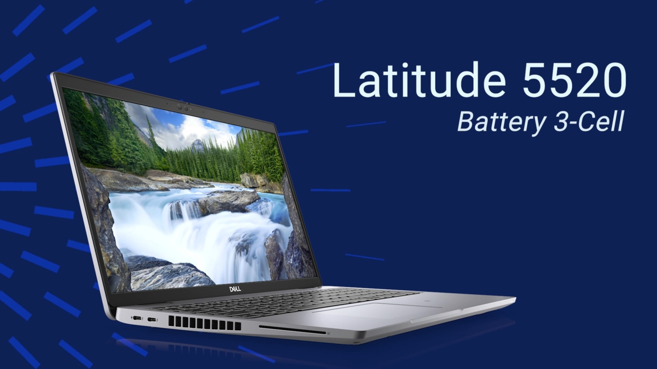 How to Replace the Battery 3-Cell on Latitude 5520