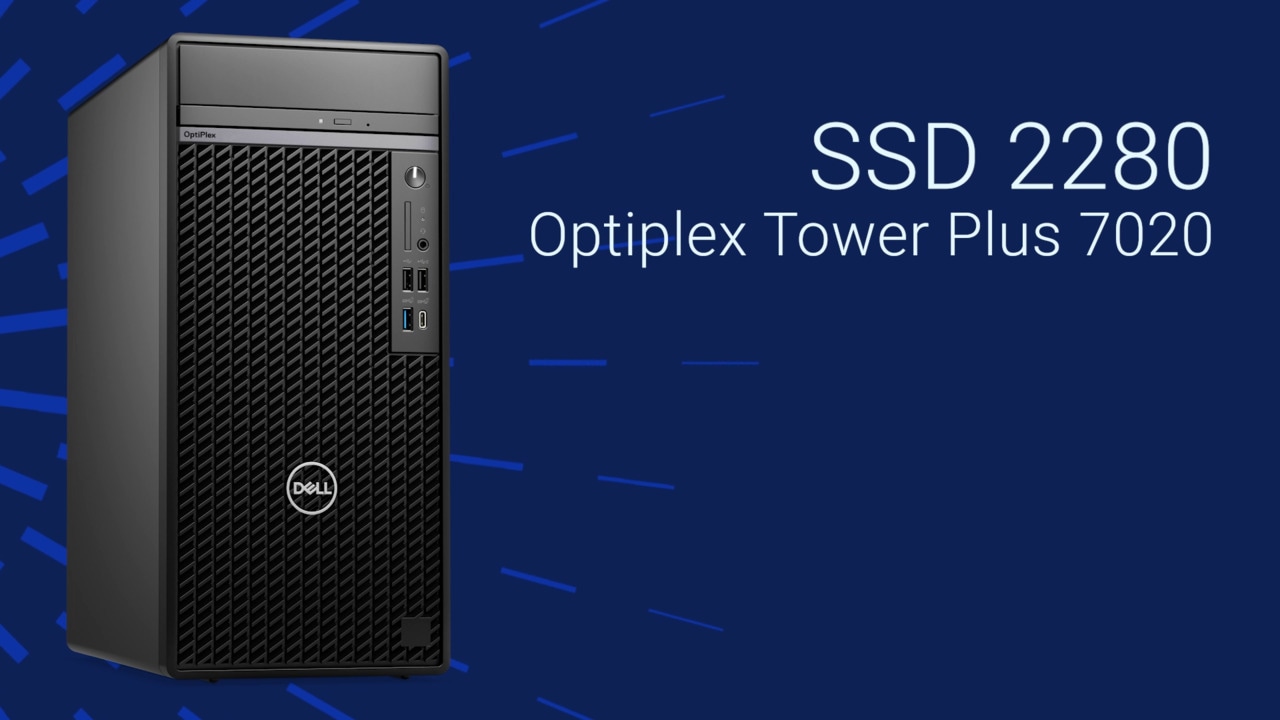 How to Replace the SSD 2280 on Optiplex Tower Plus 7020.srt