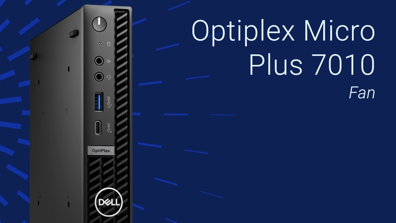 Sådan udskiftes blæseren på OptiPlex Micro Plus 7010