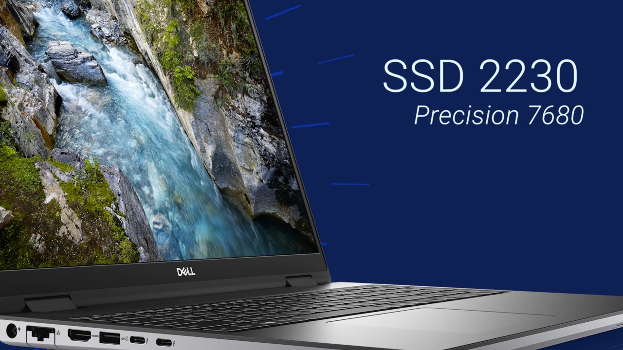 Anleitung zum Ersetzen der SSD 2230 bei Precision 7680