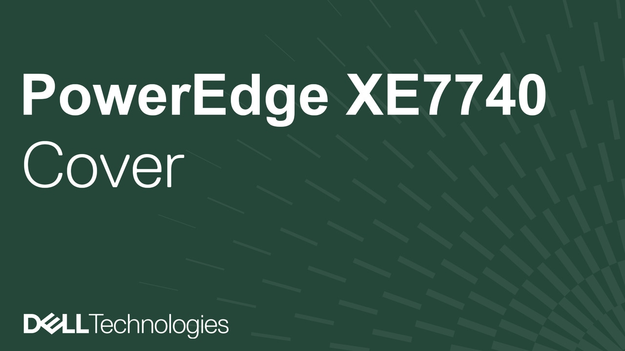 Come sostituire il coperchio su PowerEdge XE7740