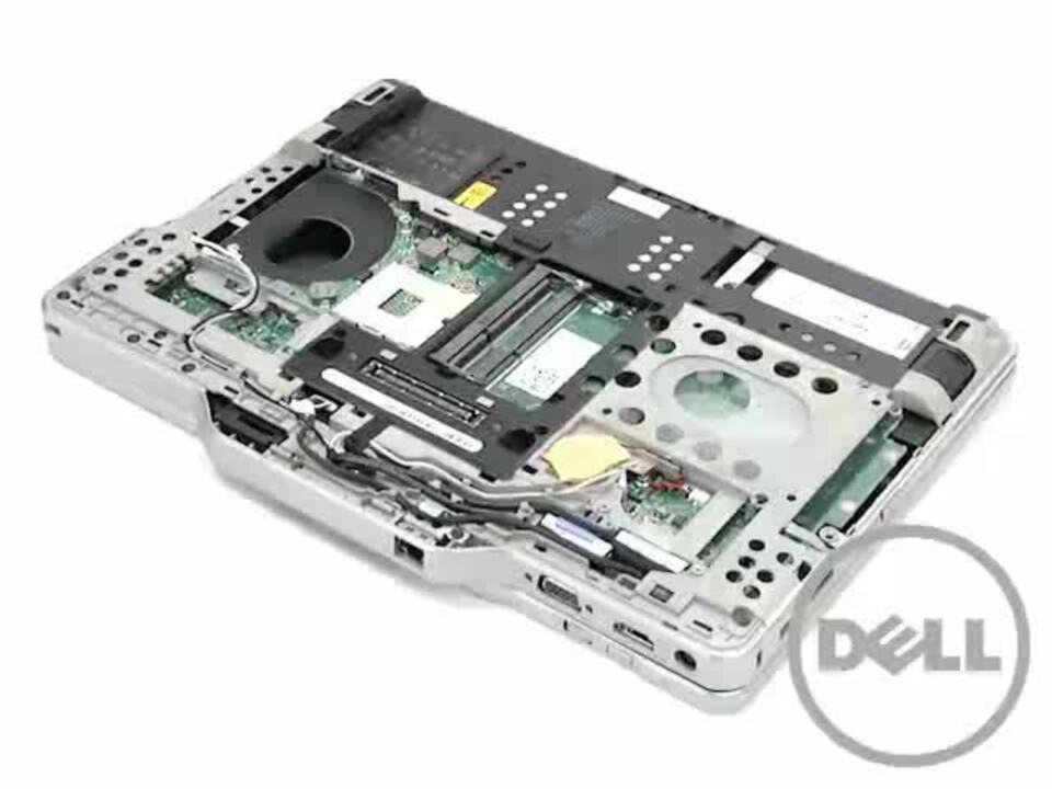 Latitude XT3: Ausbau der Hauptplatine