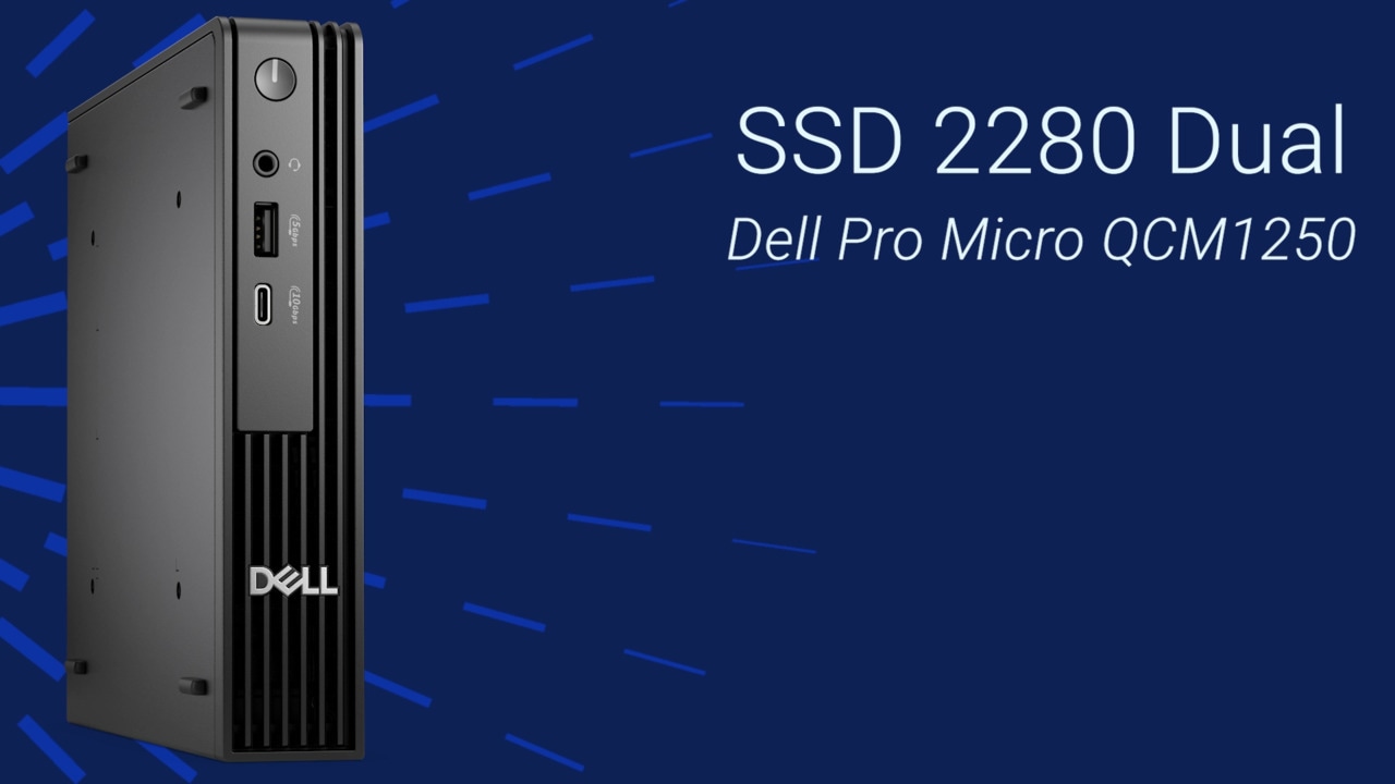 How to Replace the SSD 2280 Dual on Dell Pro Micro QCM1250
