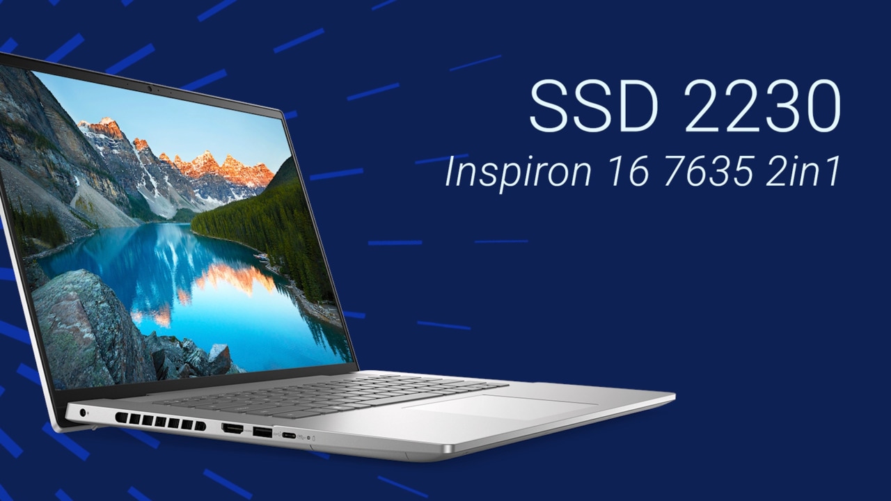 How to replace SSD 2230 on Inspiron 16 7635 2-in-1