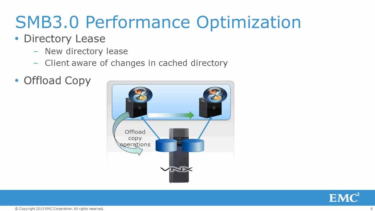 VNX Video: SMB 3.0 Support