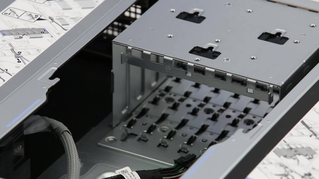 How to replace HDD Backplane on PowerEdge R750xa