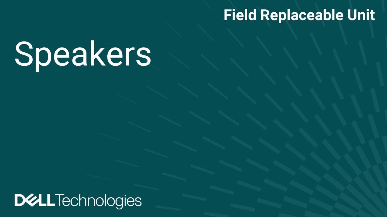 How to Replace the Speakers in XPS 16 DA16260