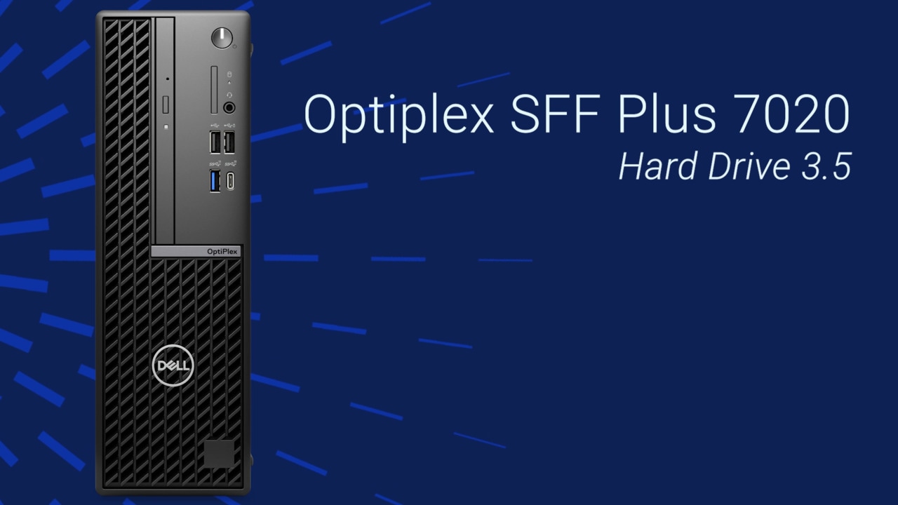 How to Replace Hard Drive 3.5 on OptiPlex SFF Plus 7020