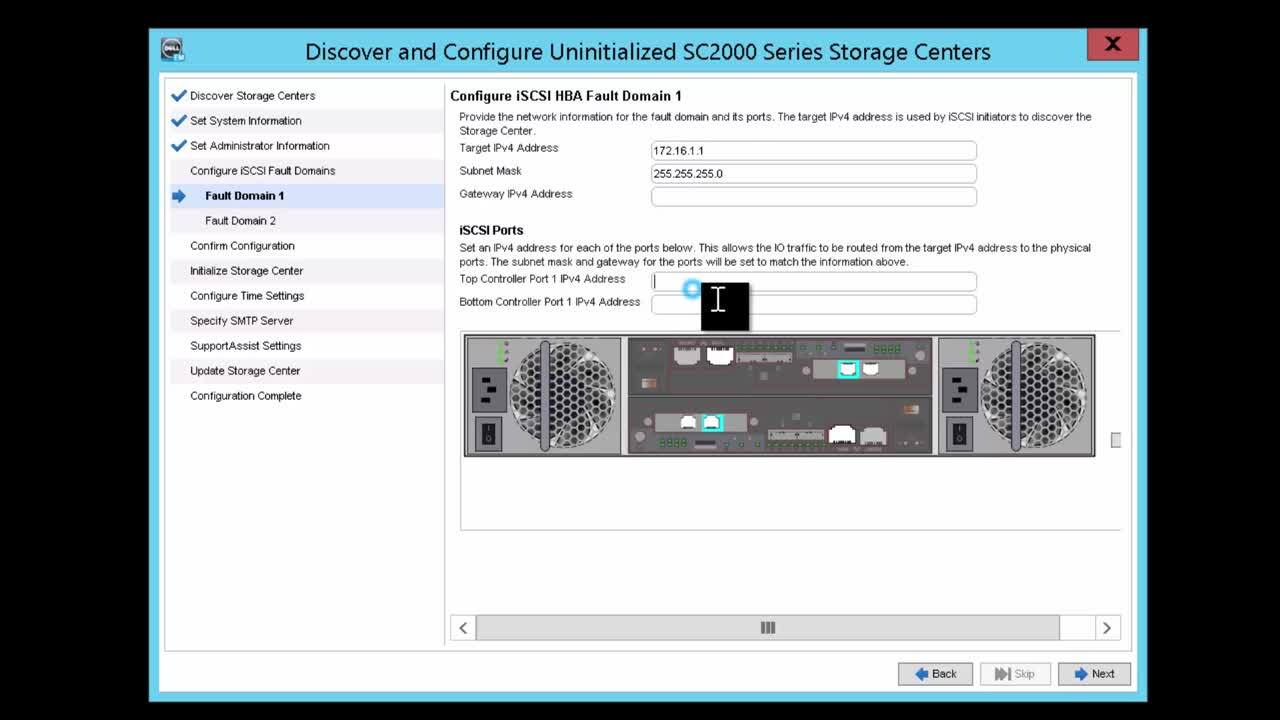 How to Deploy iSCSI Channel Array for Dell Storage SC Series