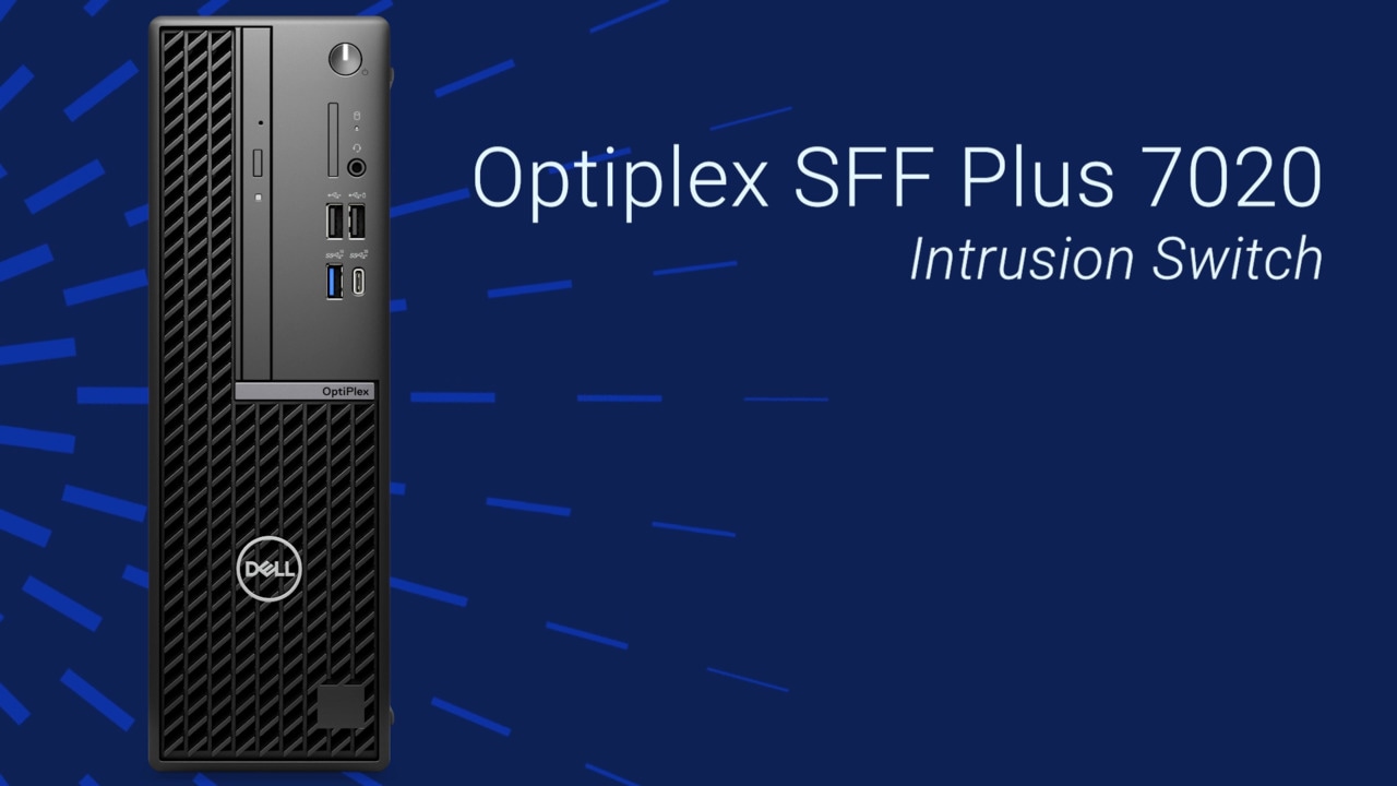 How to Replace the Intrusion Switch on OptiPlex SFF Plus 7020