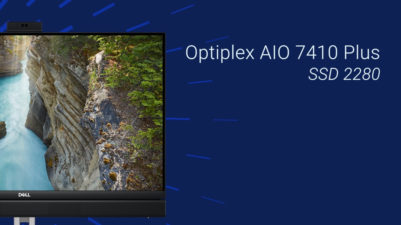 Come sostituire l'unità SSD 2280 su OptiPlex 7410 Plus AIO