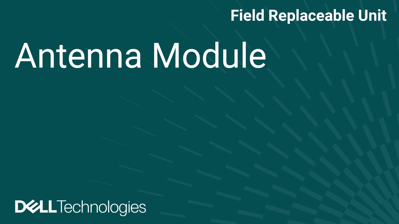 How to Replace the Antenna Modules on a Dell Tower DT1265