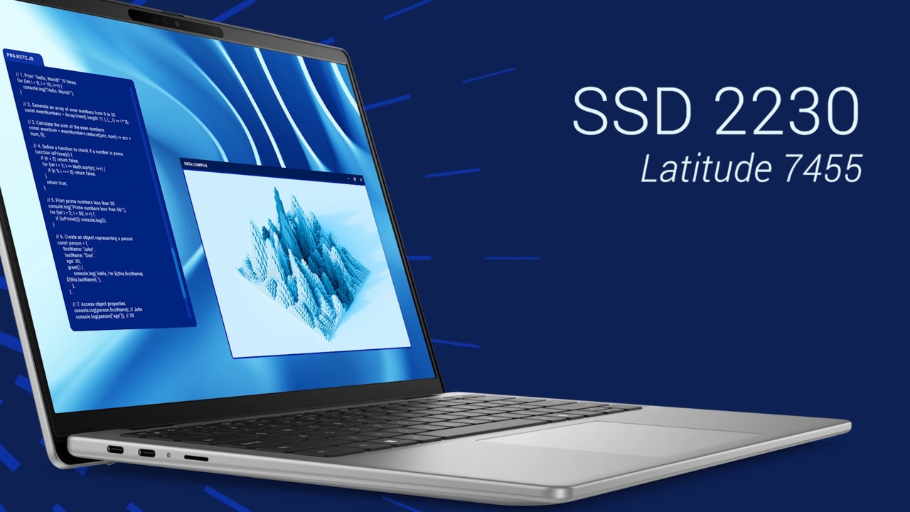 How to Replace the SSD 2230 on Latitude 7455