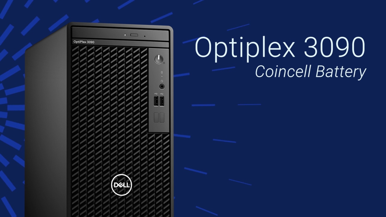 Anleitung zum Ersetzen der Knopfzellenbatterie beim OptiPlex 3090