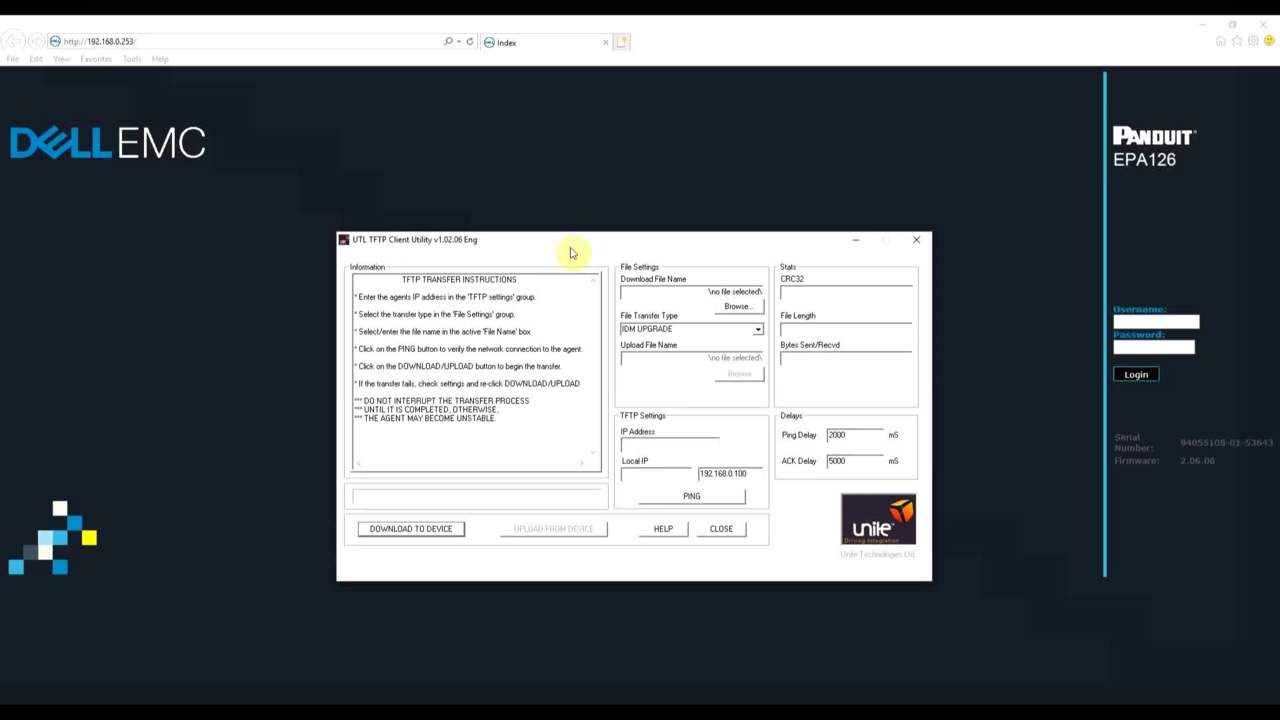 Converged Infrastructure: How to upgrade the Panduit IPI Gateway Appliance
