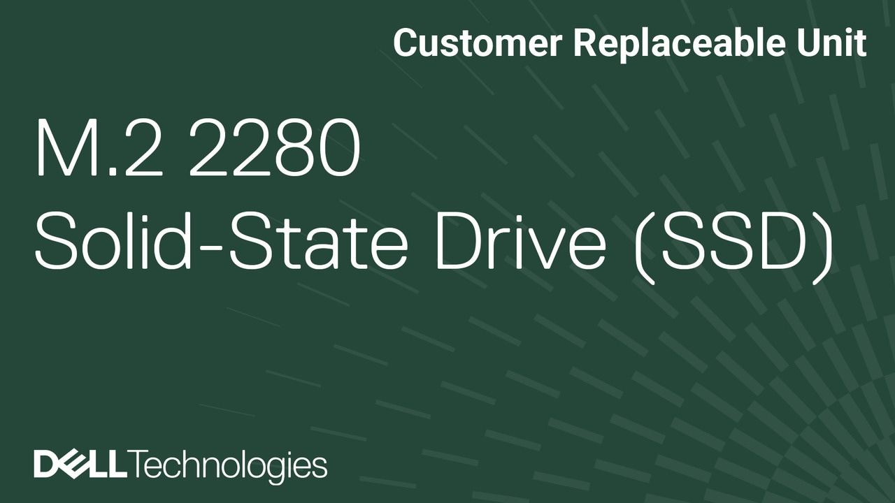 How to replace the M.2 2280 solid-state drive on Inspiron 3030 Small Desktop/Vostro 3030 Small Desktop