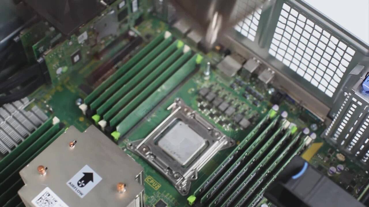 Anleitung zum Austauschen des Kühlkörpers beim PowerEdge T620