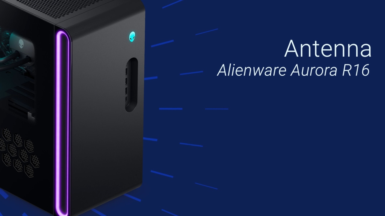 Alienware Aurora R16のアンテナを交換する方法