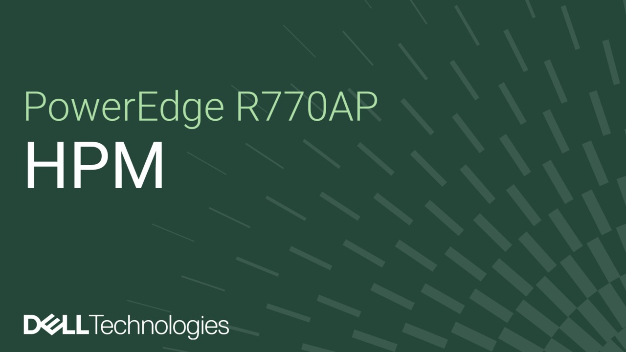 How to replace the HPM on a PowerEdge R770AP