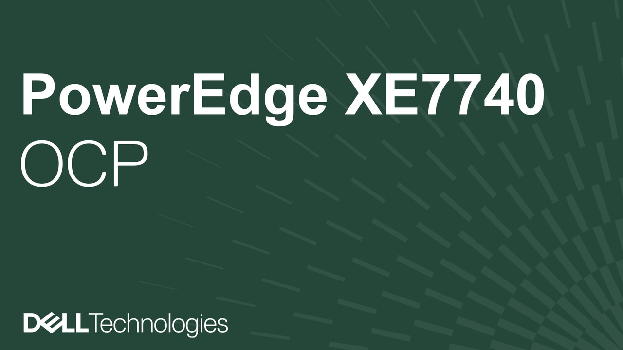 How to replace the OCP on a PowerEdge XE7740