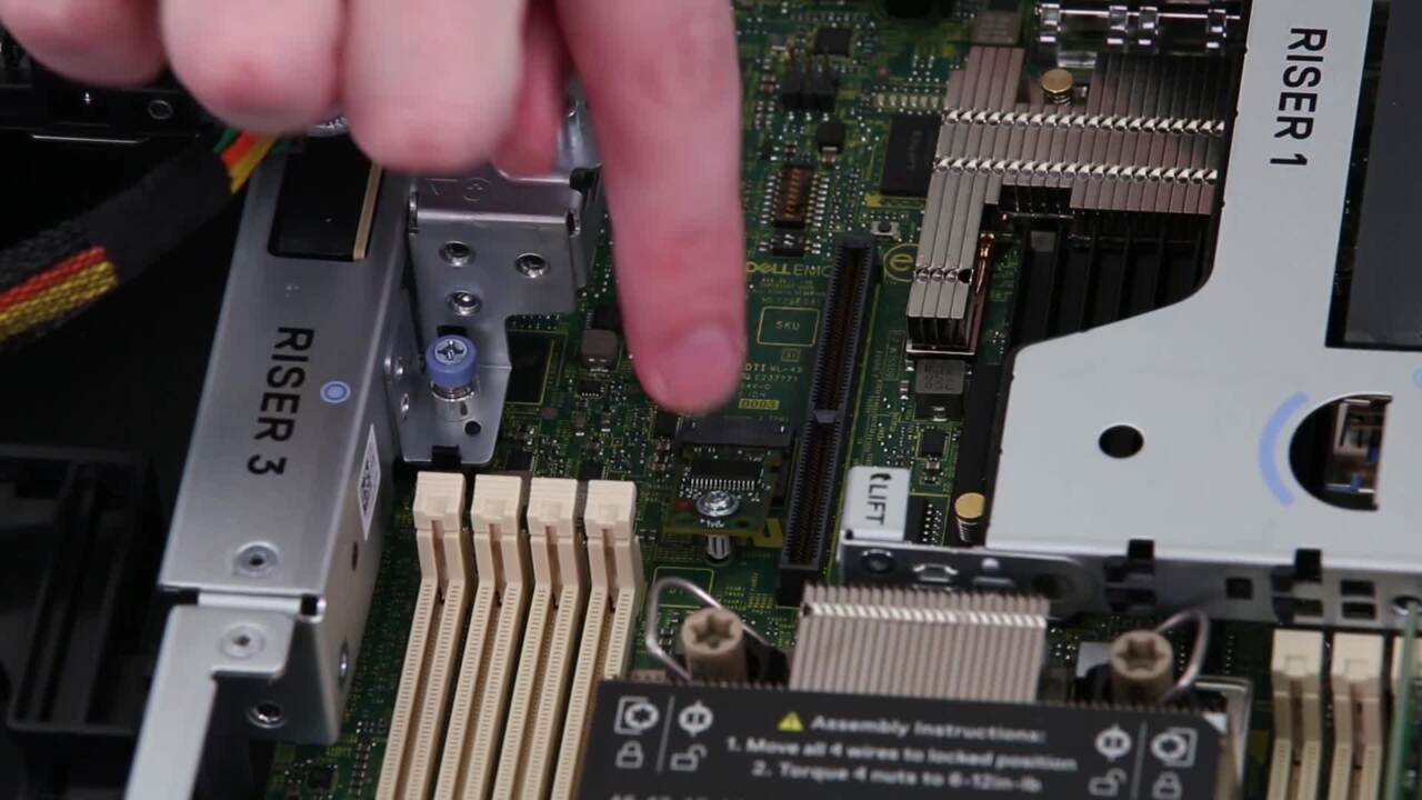 How to replace TPM module for XR12