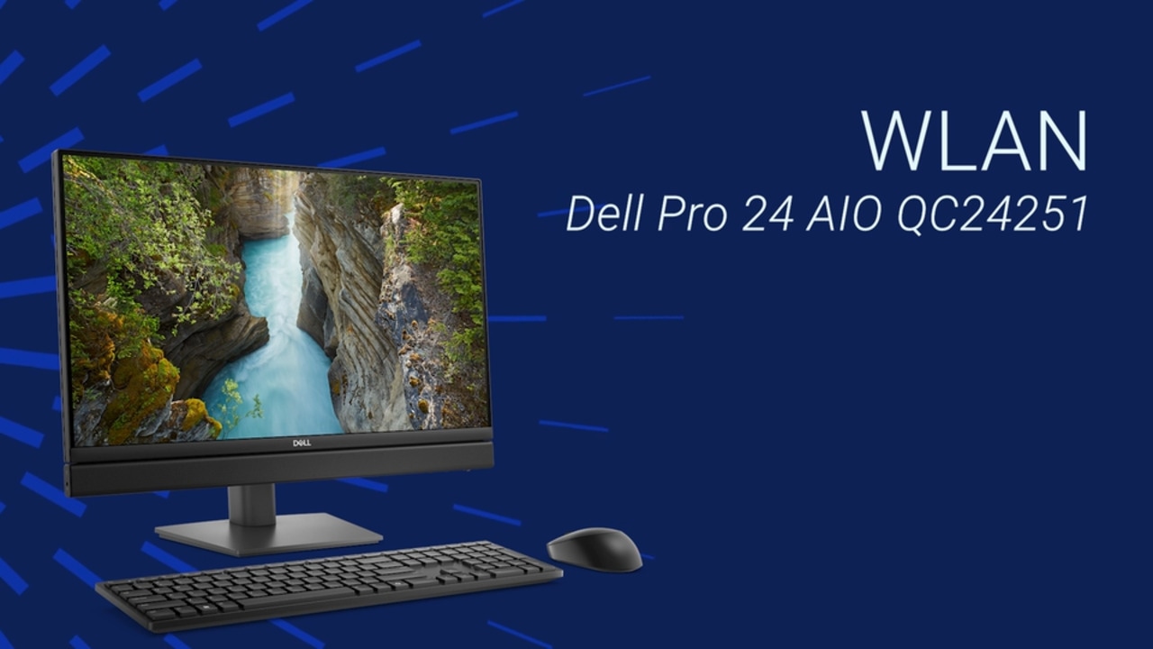 How to Replace WLAN on Dell Pro 24 AIO QC24251