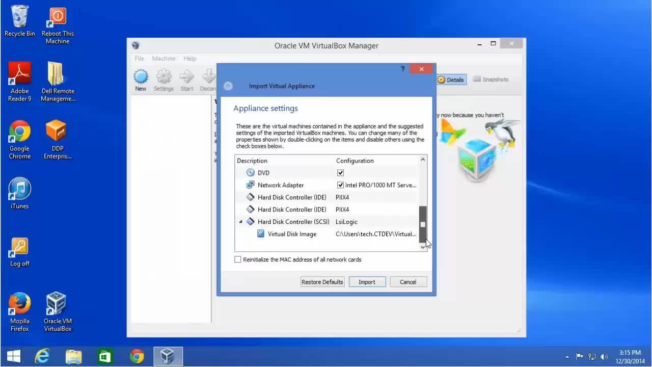 How to install Dell Data Protection Virtual Edition