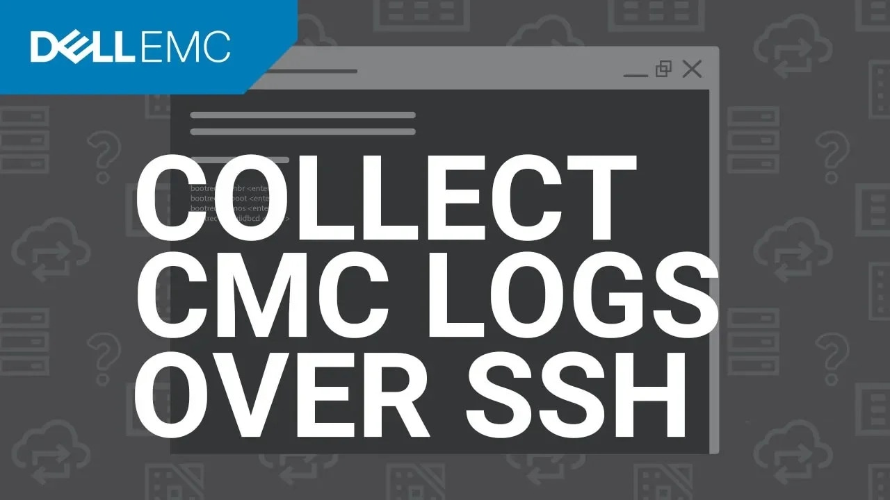 CMC-logbestanden verzamelen via SSH