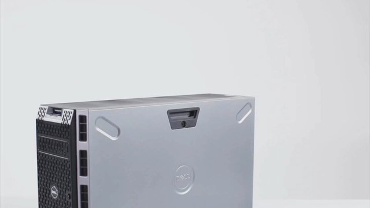 Entfernen der Seitenabdeckung des PowerEdge T620-Systems