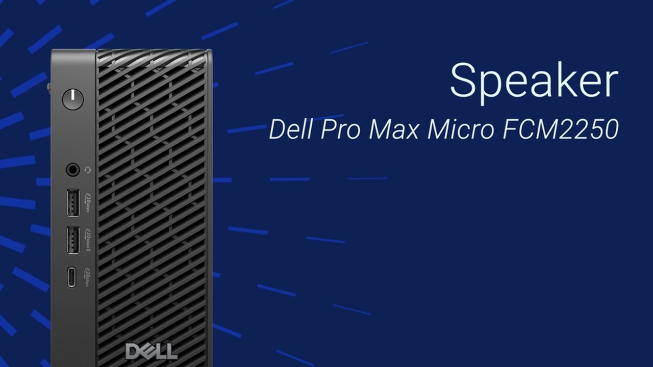 Dell Pro Max Micro FCM2250 da Hoparlörleri Değiştirme
