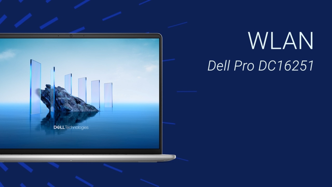 Remplacement d’un module WLAN sur Dell Pro DC16251