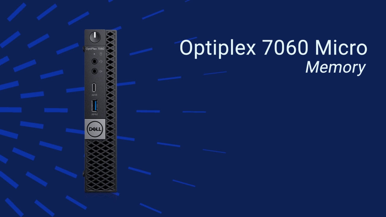 Jak wymienić pamięć w komputerze OptiPlex 7060 Micro
