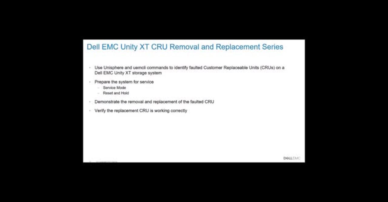 How to replace 80 Drive DAE Link Control Card for Unity Family