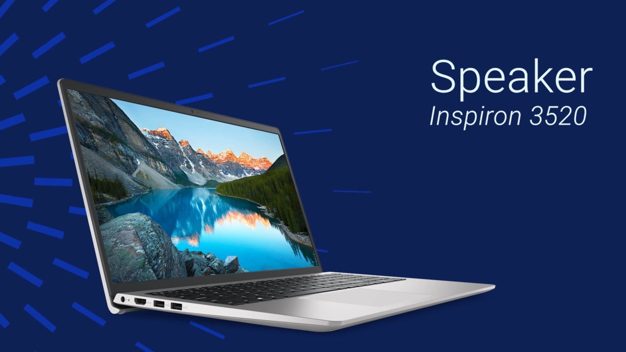 如何更换 Inspiron 灵越 15 3520 上的扬声器