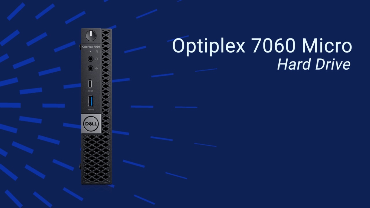 Jak wymienić dysk twardy 2.5 w komputerze OptiPlex 7060 Micro | Dell Polska