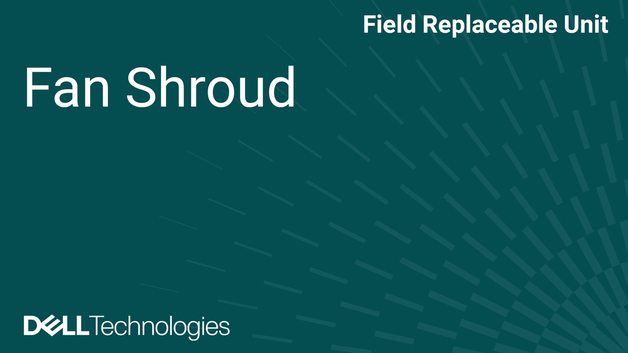 How to Replace the Fan Shroud on a Dell Tower DT1265