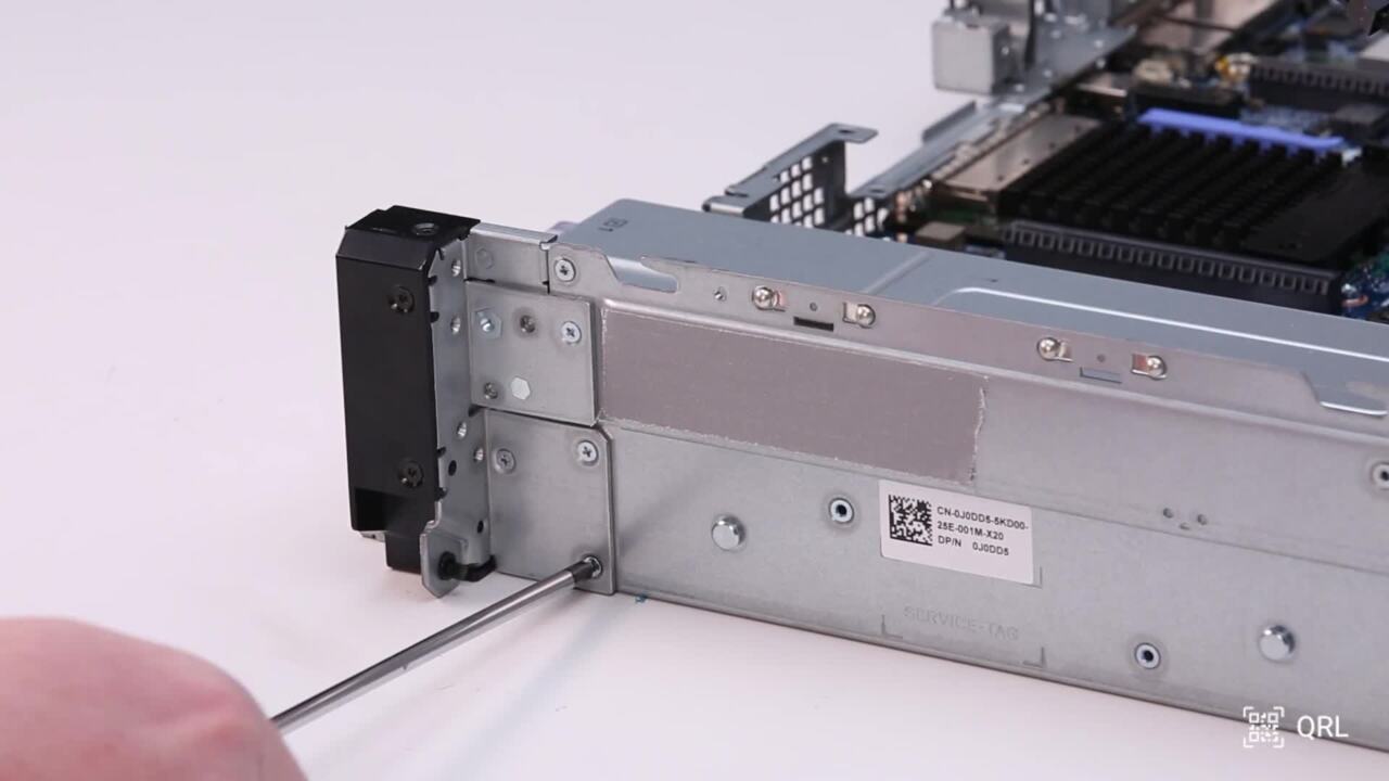 How to Replace Right Control Panel for PowerEdge XR7620