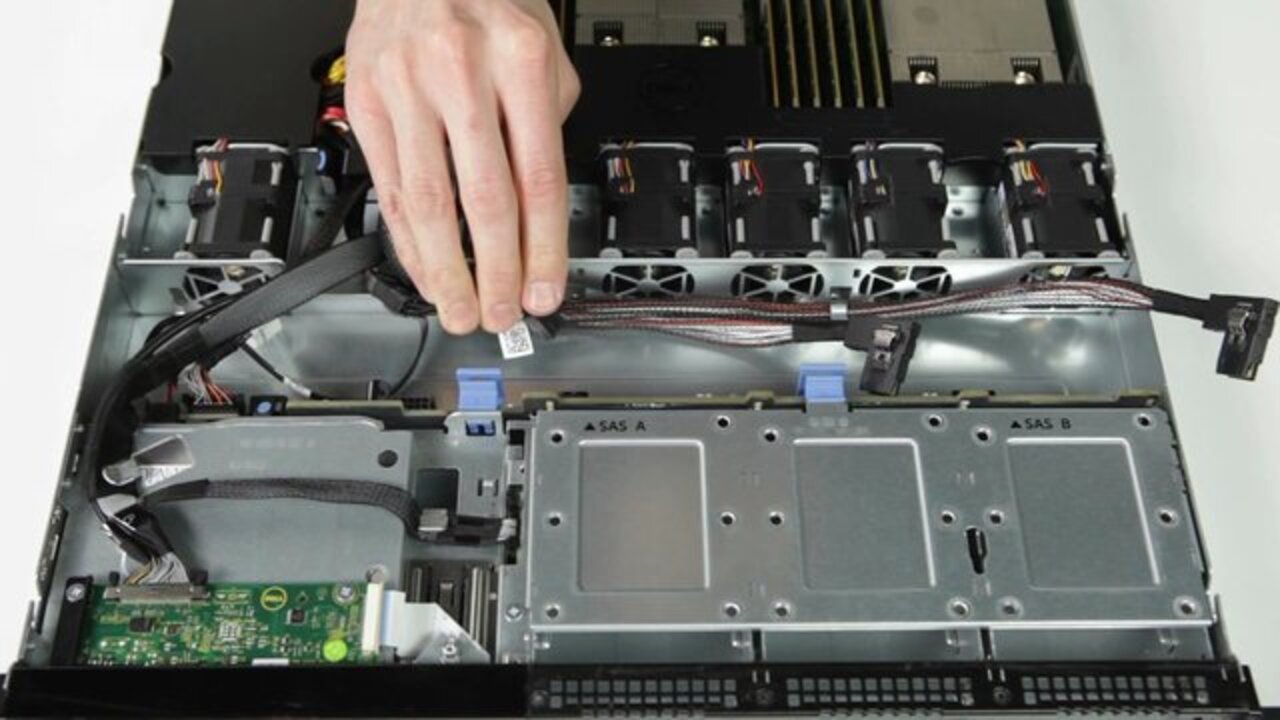 How to Remove Hard Drive Backplane on a PowerEdge R420