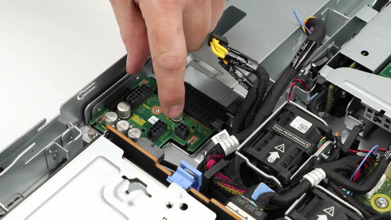 How to Replace the Power Interposer Board on a PowerEdge R260