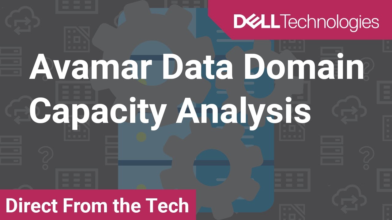 Avamar Data Domain Capacity Analysis