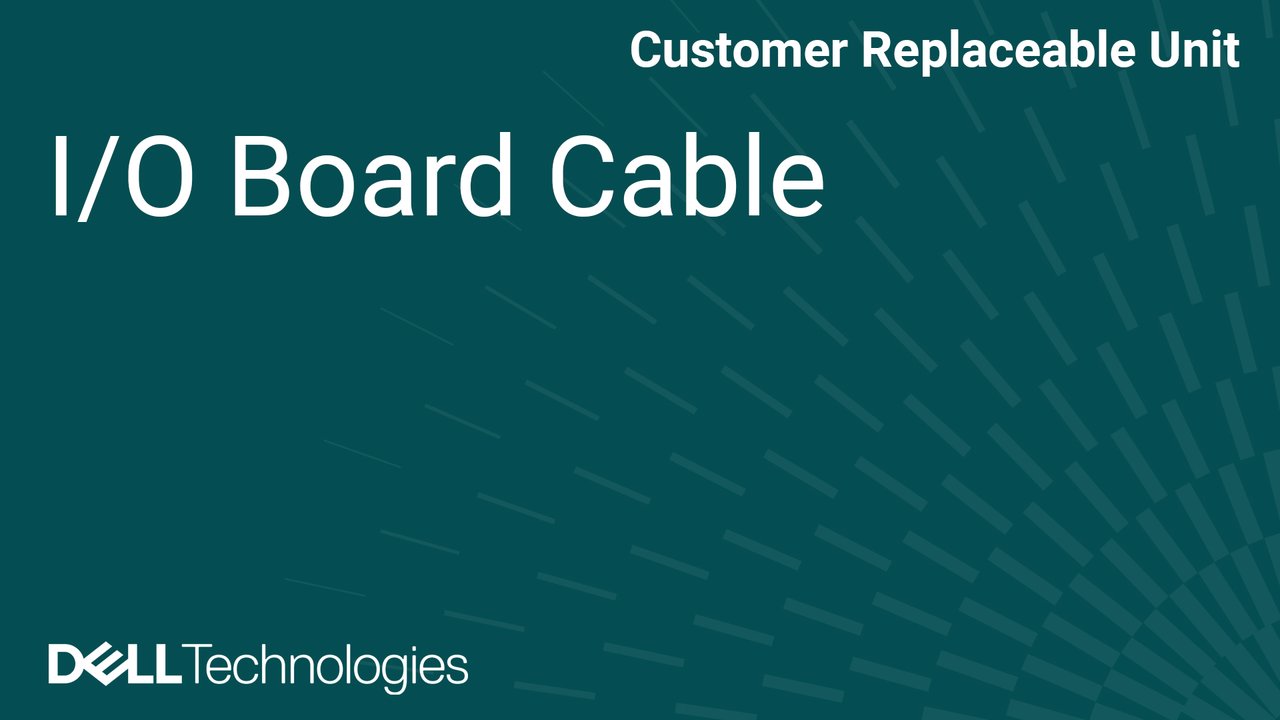 How to Replace I/O-board cable in Dell Pro Education 14 PE14260