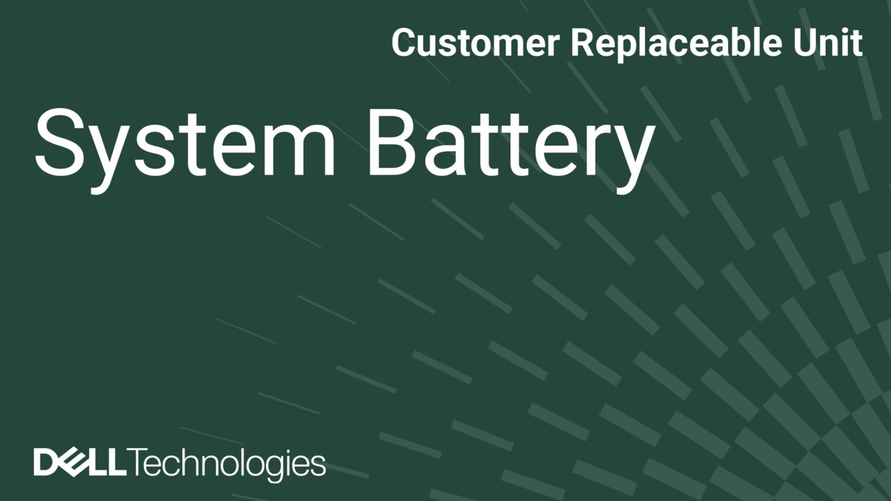 Comment remplacer la batterie du système sur un PowerEdge R670