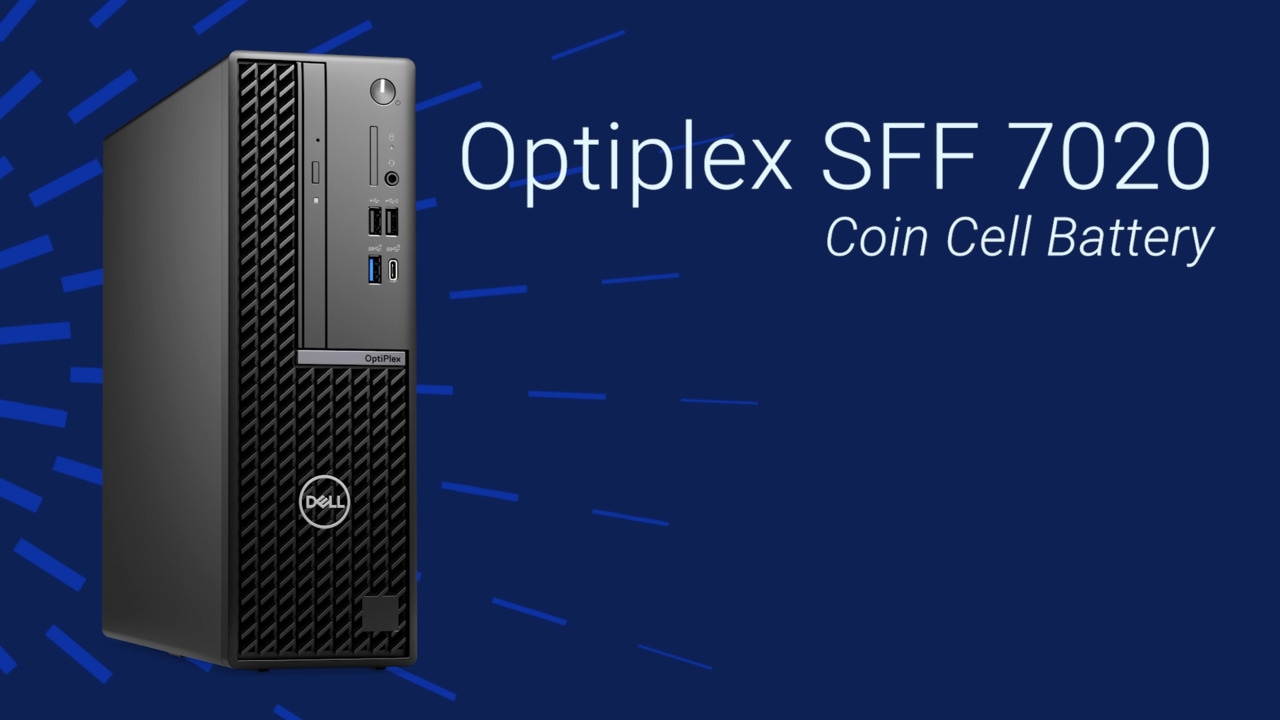 Comment remplacer la pile bouton sur un ordinateur OptiPlex SFF 7020