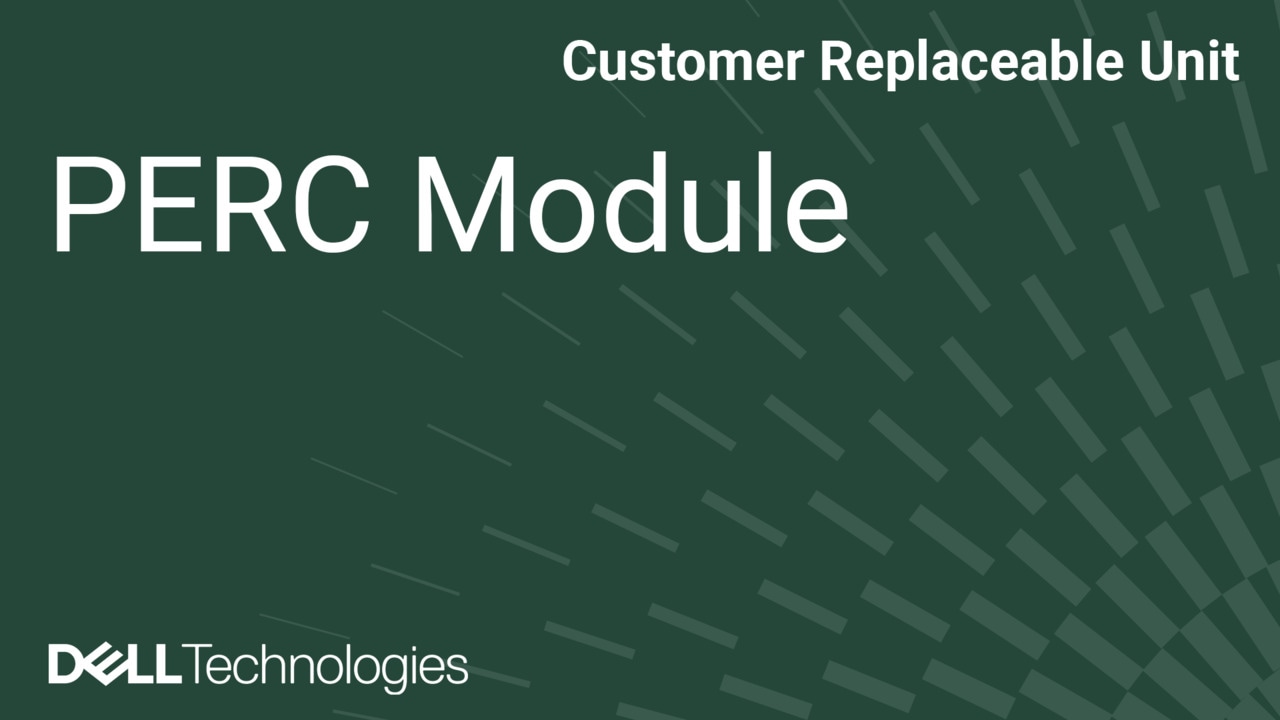 Remplacement du module PERC sur un système PowerEdge R670