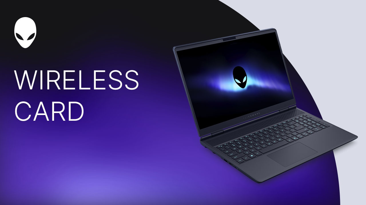 How to Replace Wireless card in Alienware 16 Aurora AC16250/Alienware 16X Aurora AC16251