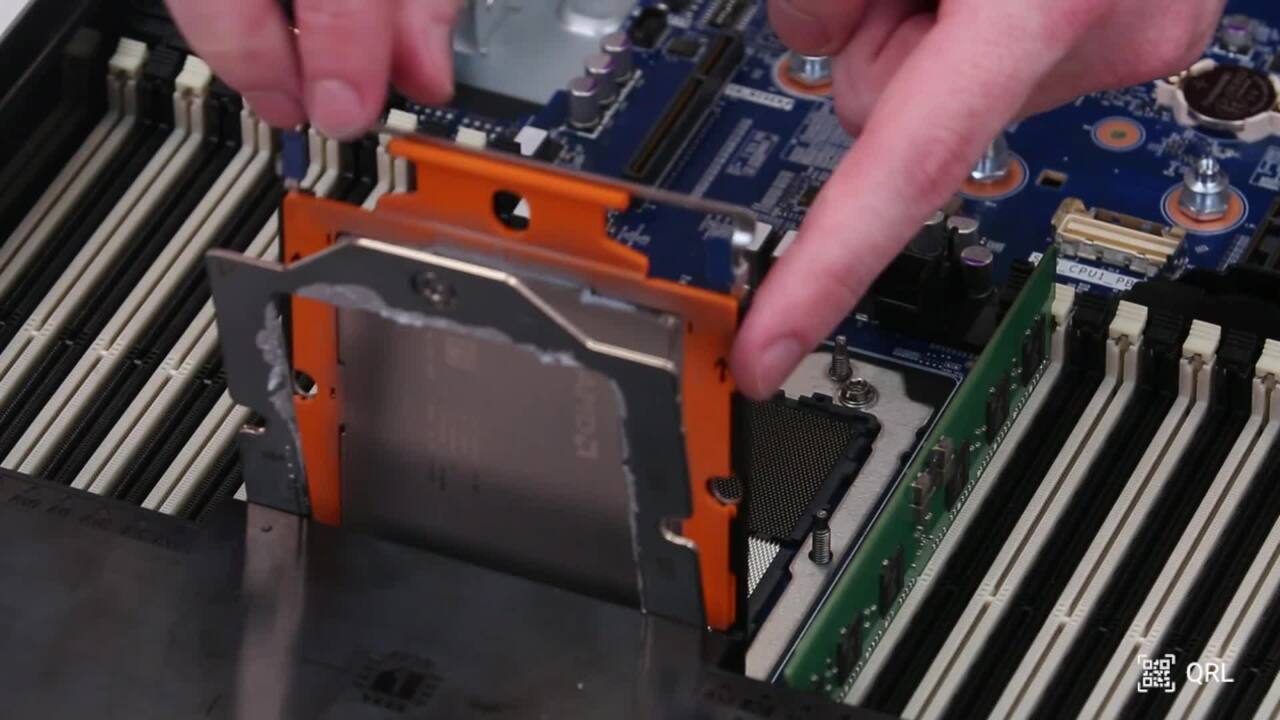 How to Replace Liquid Cooling Cold Plate Assembly for PowerEdge R6615