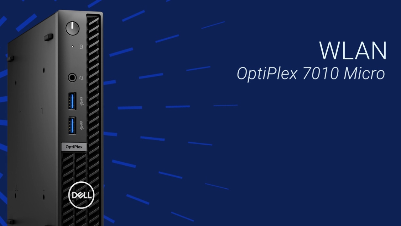 Jak wymienić kartę sieci WLAN w komputerze OptiPlex 7010 Micro