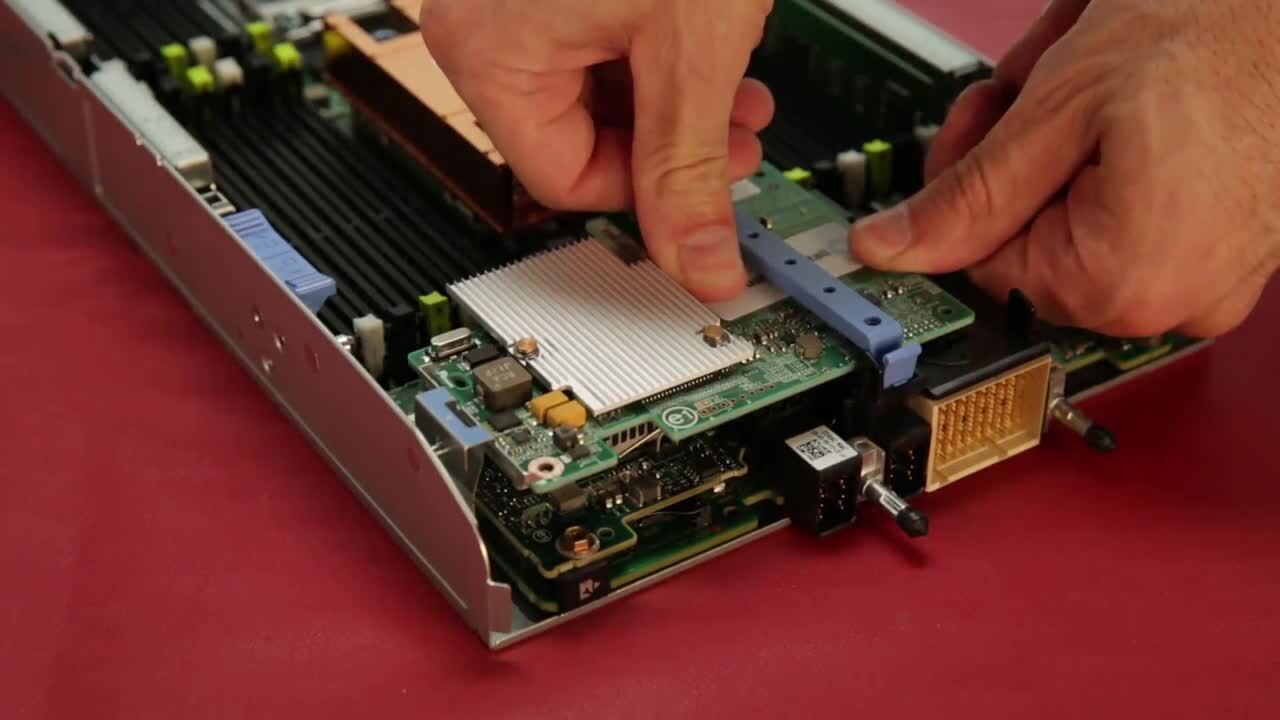 How To Replace Mezzanine Card for PowerEdge M630
