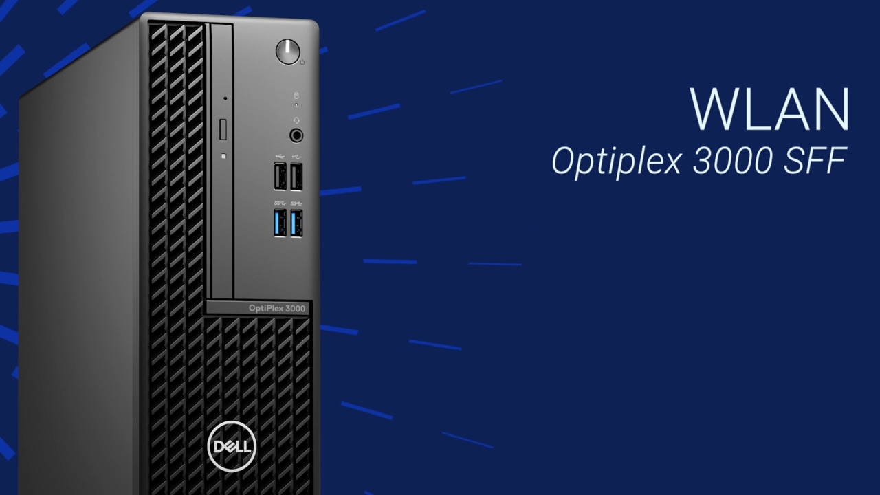 Sådan udskiftes WLAN på OptiPlex 3000 SFF