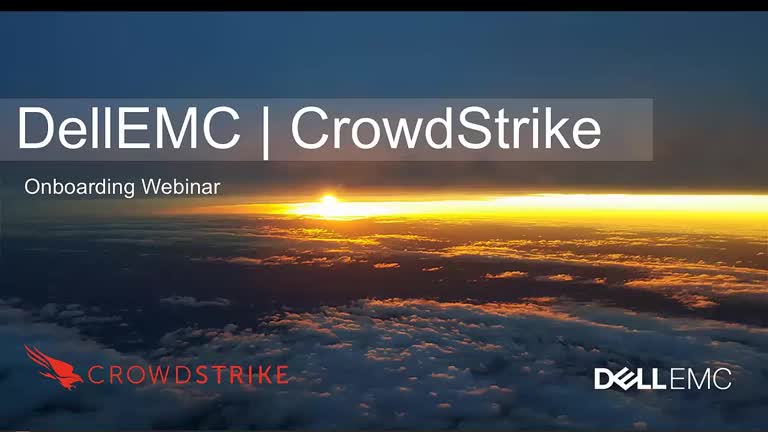 DellEMC CrowdStrike Overview Webinar